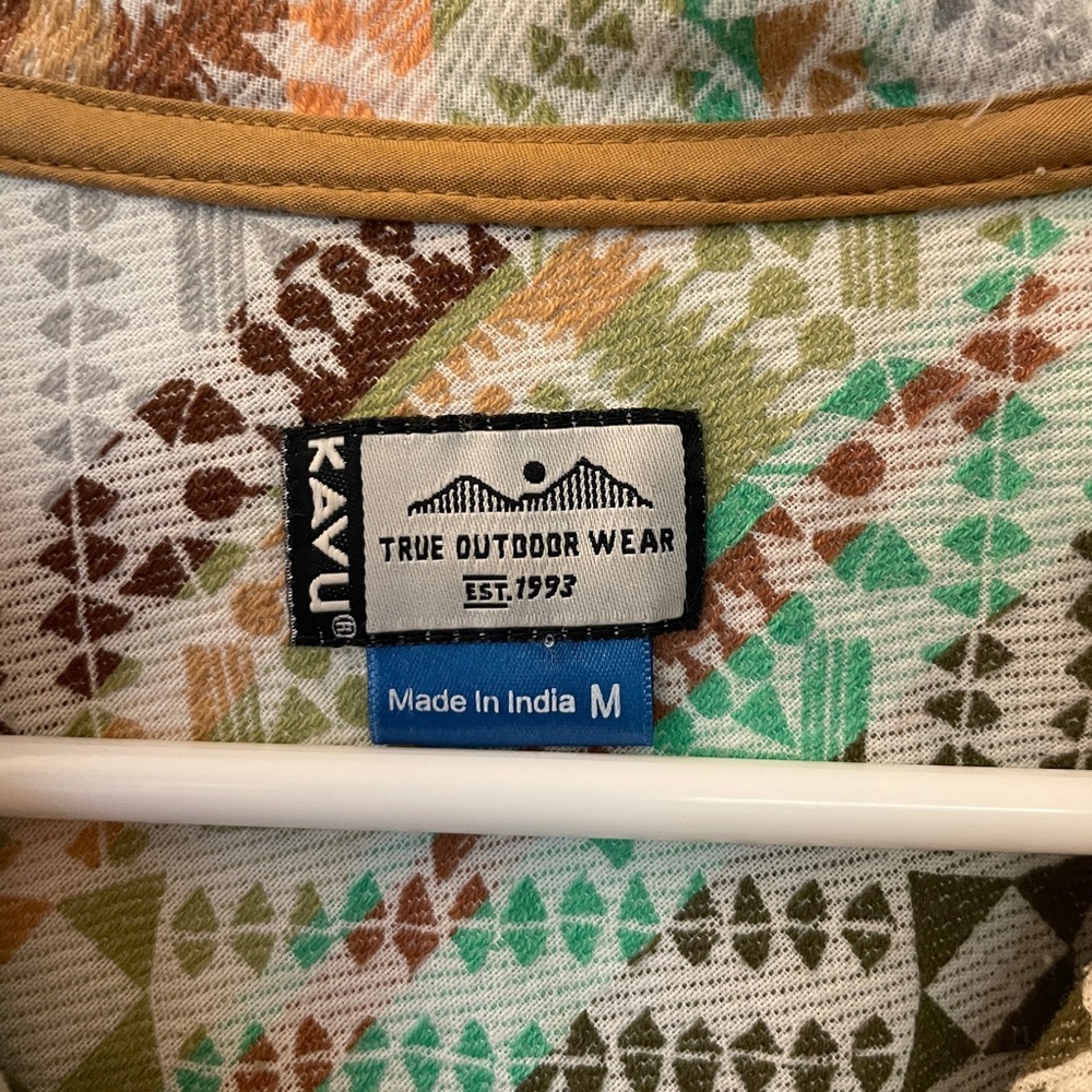 Kavu Multicolor Patterned Jacket Size Medium - image 2